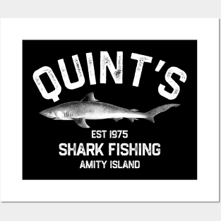 Quint's Shark Fishing - Amity Island Posters and Art
